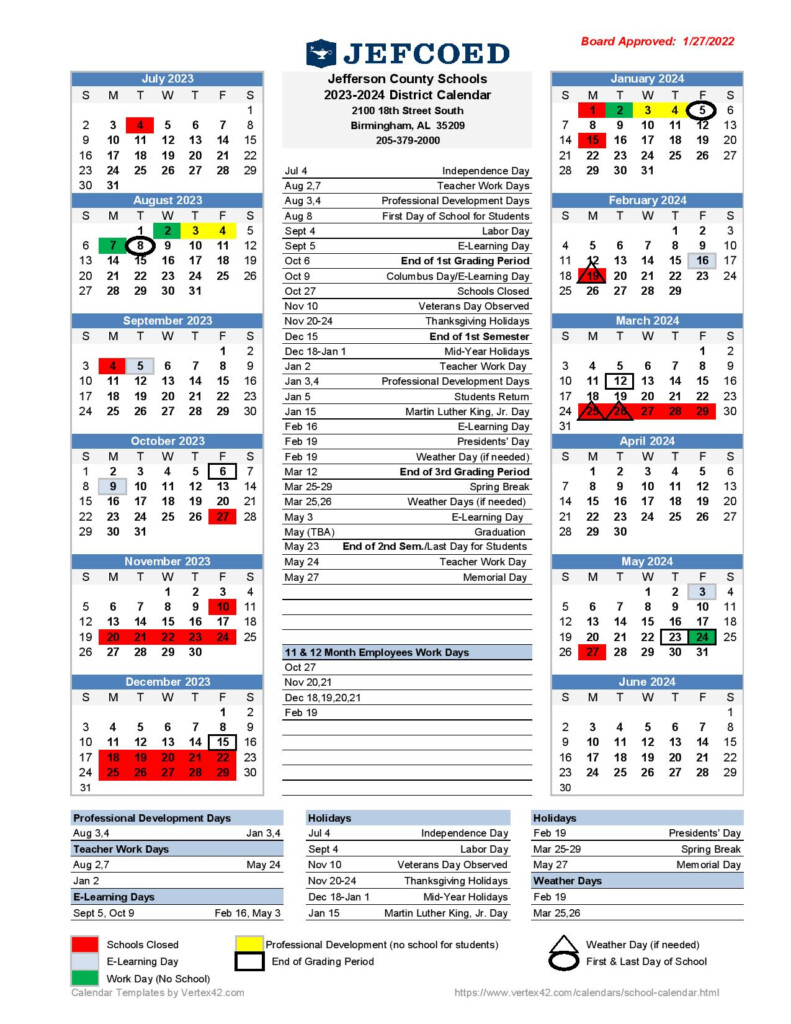 2024 2025 JCPS Calendar A Comprehensive Guide 2025 Whole Year Calendar