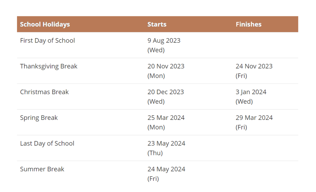 Autauga County School Calendar 2023 2024 With Holidyas