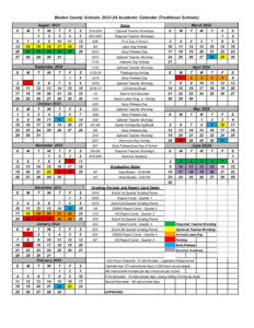 Bladen County School Calendar 2023 School District Calendar