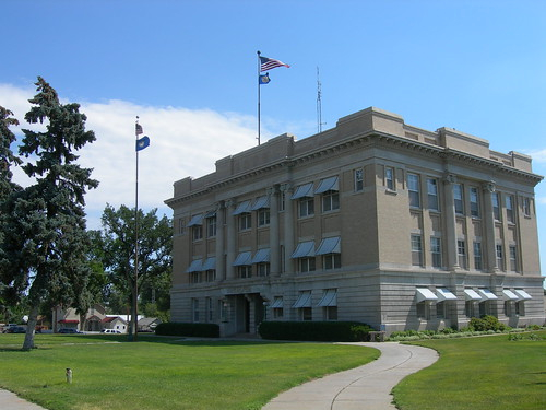 Box Butte County Court House Alliance Nebraska Erected In Flickr