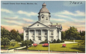 Colquitt County Court House Moultrie Ga Colquitt County County