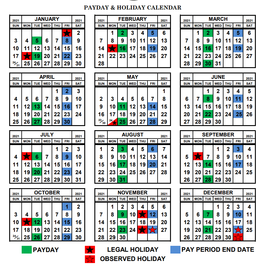 County Of Sutter Payroll Calendar 2024 2024 Payroll Calendar