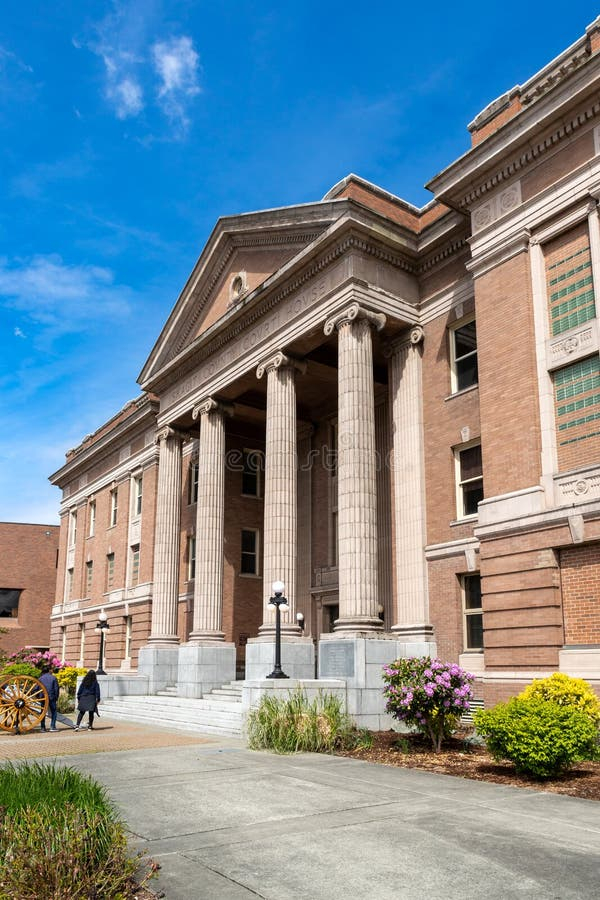 Exterior Of The Skagit County Courthouse Editorial Image Image Of 