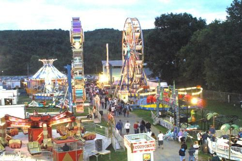 Fairgrounds In Norwich NY County Fairgrounds held In August 