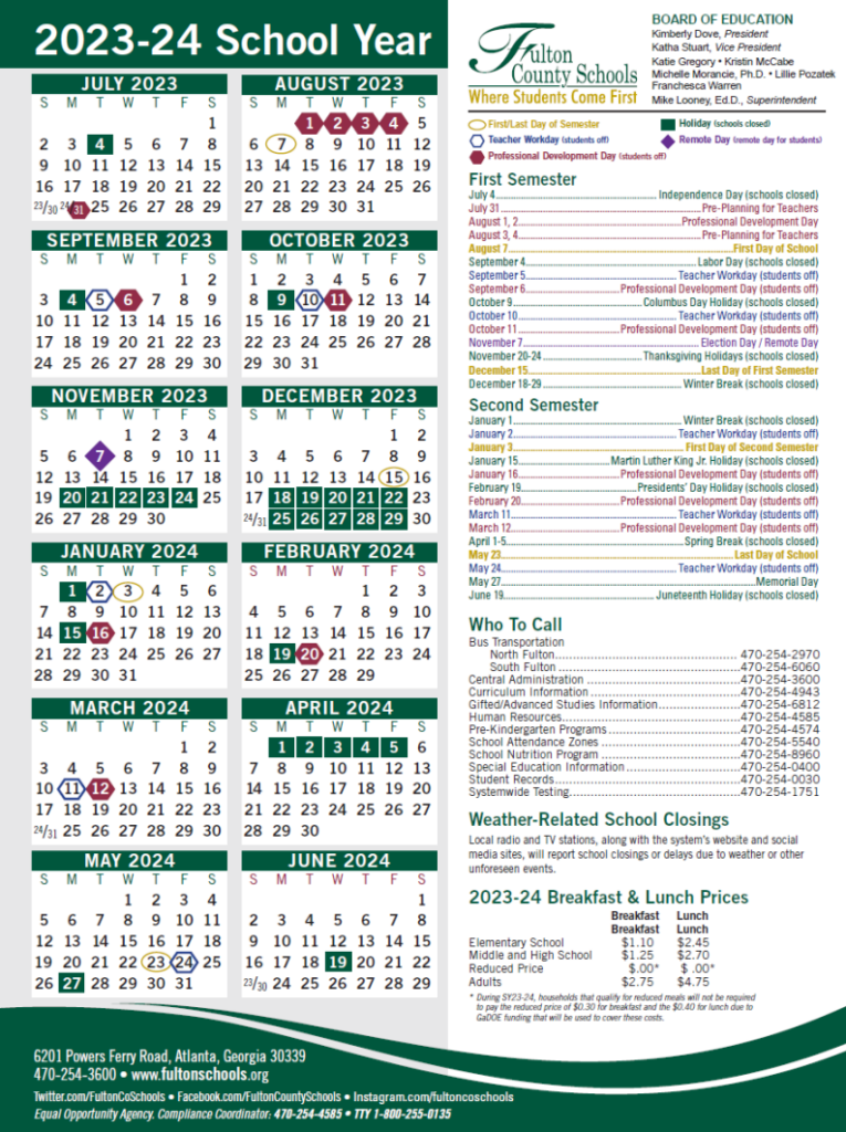 Fulton County Calendar 2024 2025 Good Calendar Idea