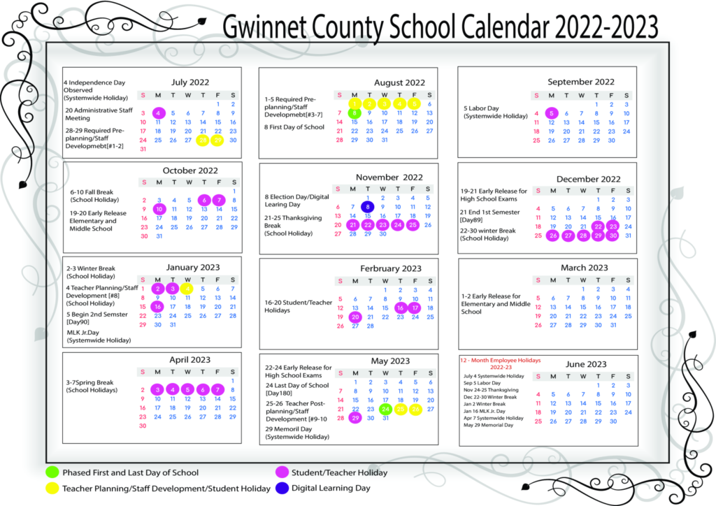 Gwinnett County Public Schools Calendar 2025 2026 A Comprehensive 