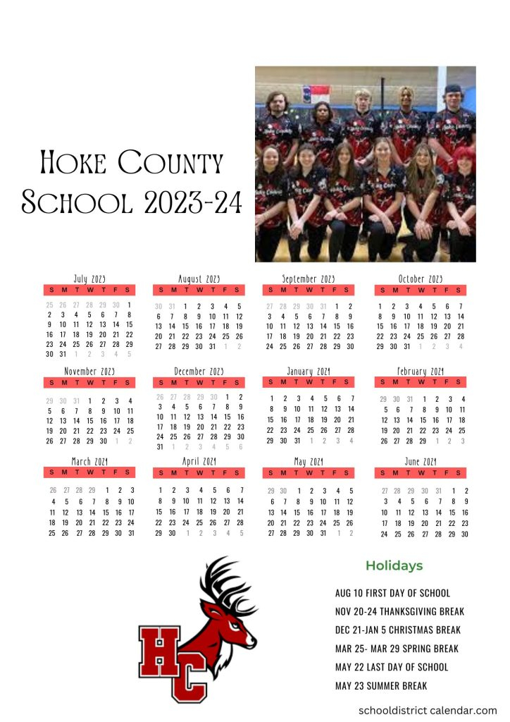 Hoke County Schools Calendar Holidays 2023 2024