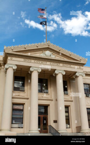 Inyo County Courthouse In The City Of Independence On Route 395 In The