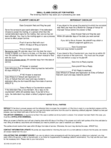 Maricopa County Small Claims Court 2020 2024 Form Fill Out And Sign