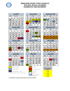 Miami Dade County Public School Calendar 2024 Schedule Freddy Mallissa