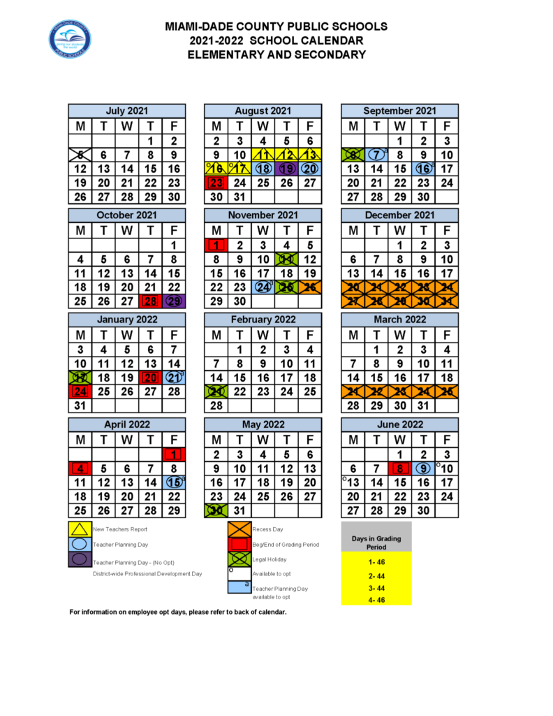 Miami Dade County Public School Calendar 2024 Schedule Freddy Mallissa