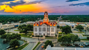 Monuments Of Justice Parker County Courthouse Texas County Progress