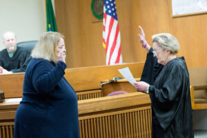 New Judge Makes History Lauren Erickson First Female Superior Court