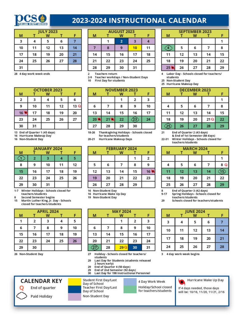 Pinellas County Schools 2024 Calendar Eleen Harriot