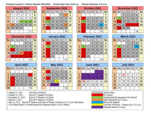 Scotland County School District Calendar 2024 2025