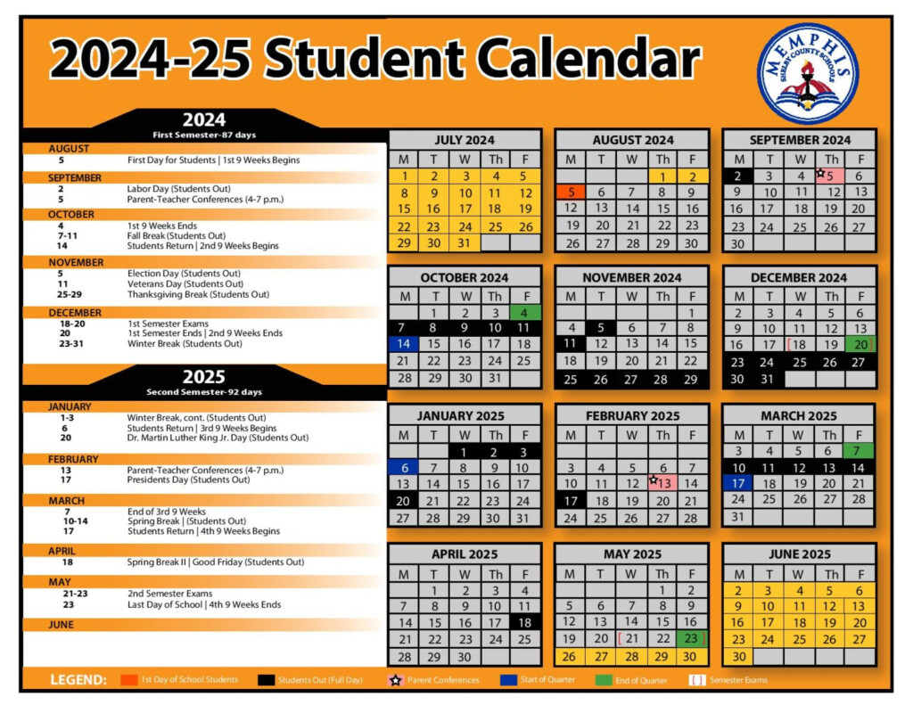 Shelby County Schools Calendar 2024 2025 25 Teacher Darell Maddalena