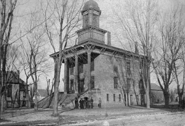 St Croix County Court House Photograph Wisconsin Historical Society