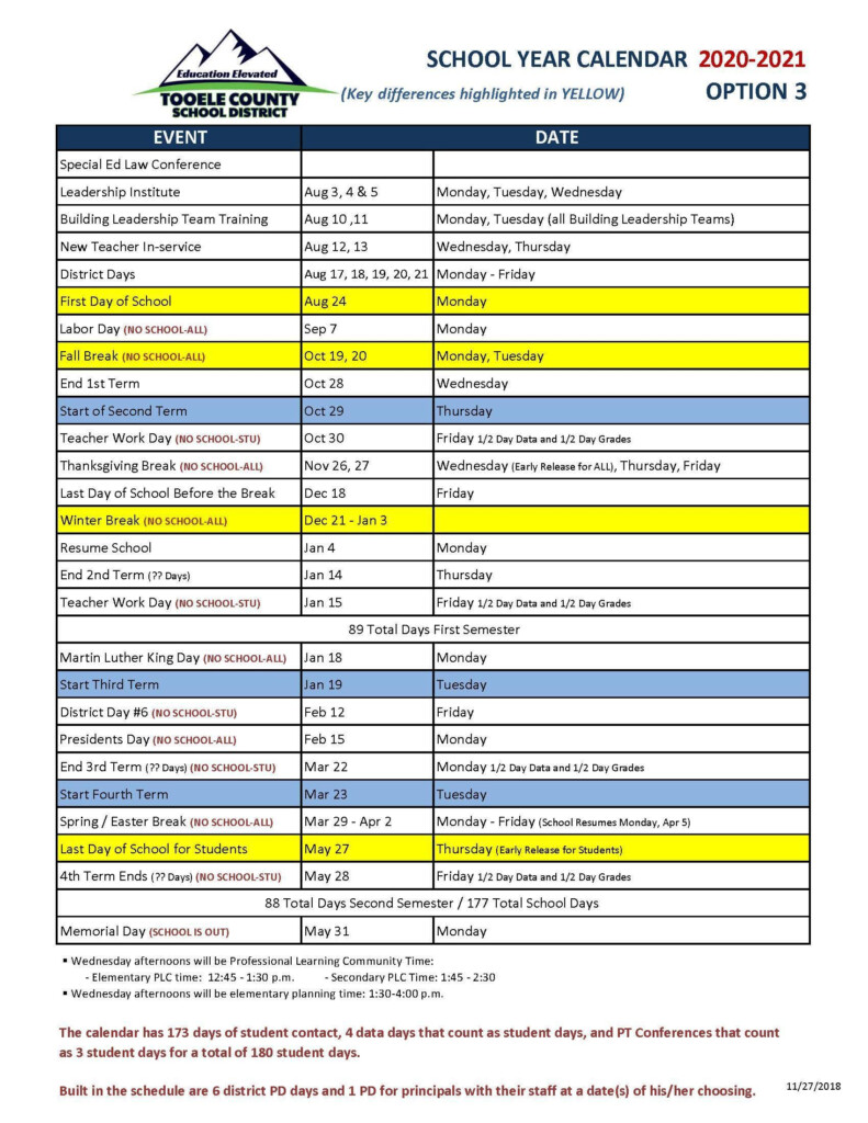 Tooele County Court Calendar Printable Templates Free