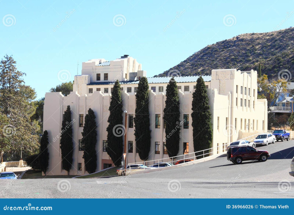 USA Arizona Bisbee Supreme Court Of Cochise County Stock Photo 