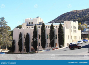 USA Arizona Bisbee Supreme Court Of Cochise County Stock Photo