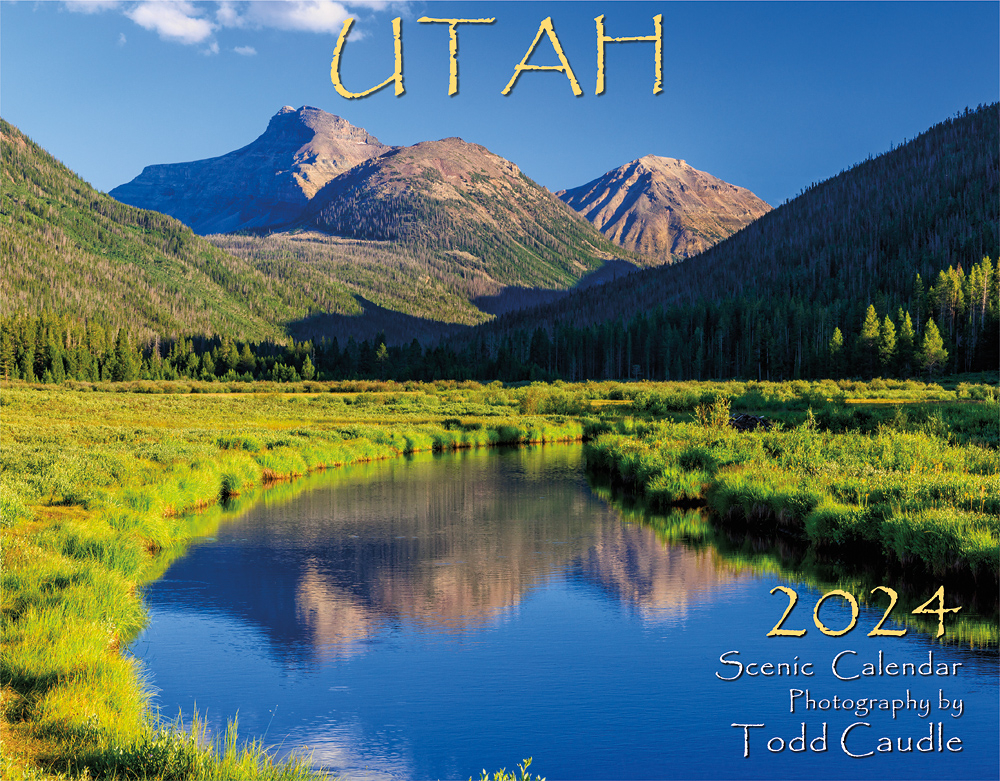 Utah 2024 Wall Calendar Skyline Press