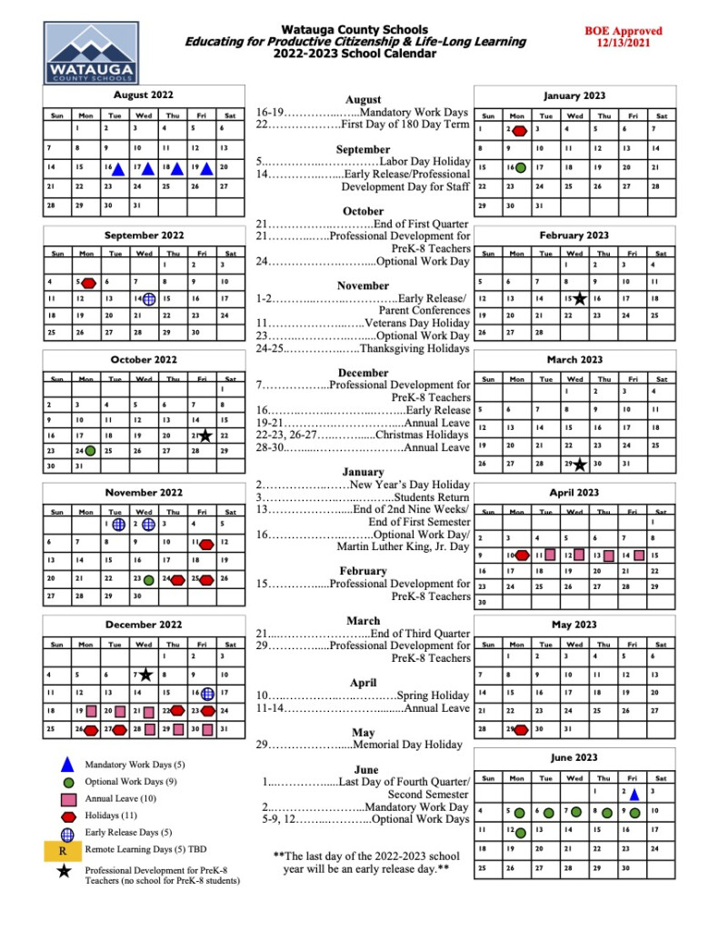 Watauga County Schools Last Day For 2021 2022 Year Is Thursday 