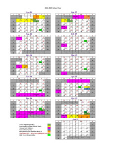 Whitfield County School Calendar 2024 2025 Academic Year